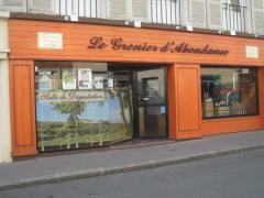 Déco Bois sur vitrine