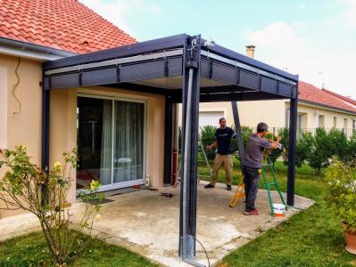 Montage PERGOLA Bioclimatique